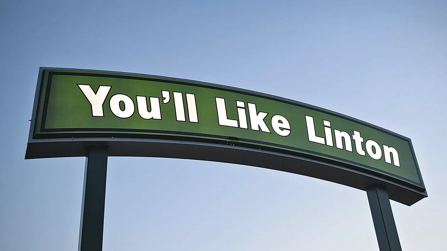 You'll Like Linton sign